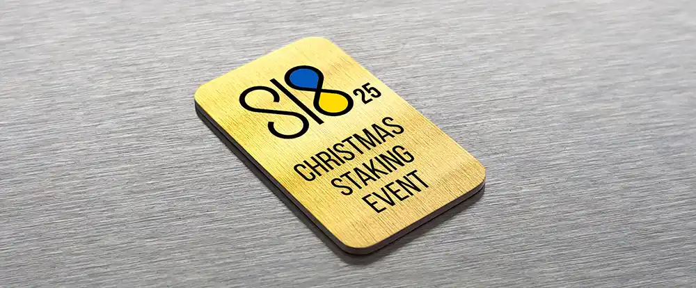 Christmas Staking Event Graphic